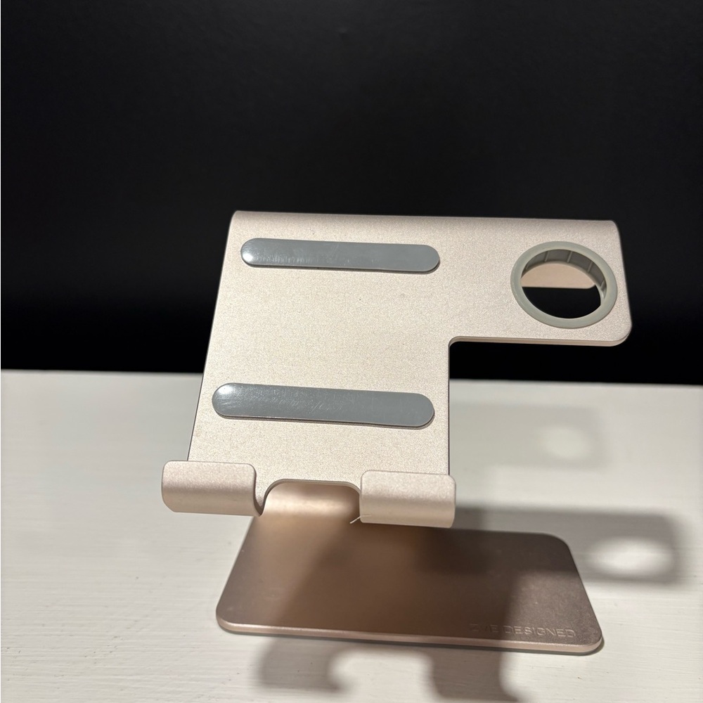 Rose Gold Phone/Watch Charging Stand
